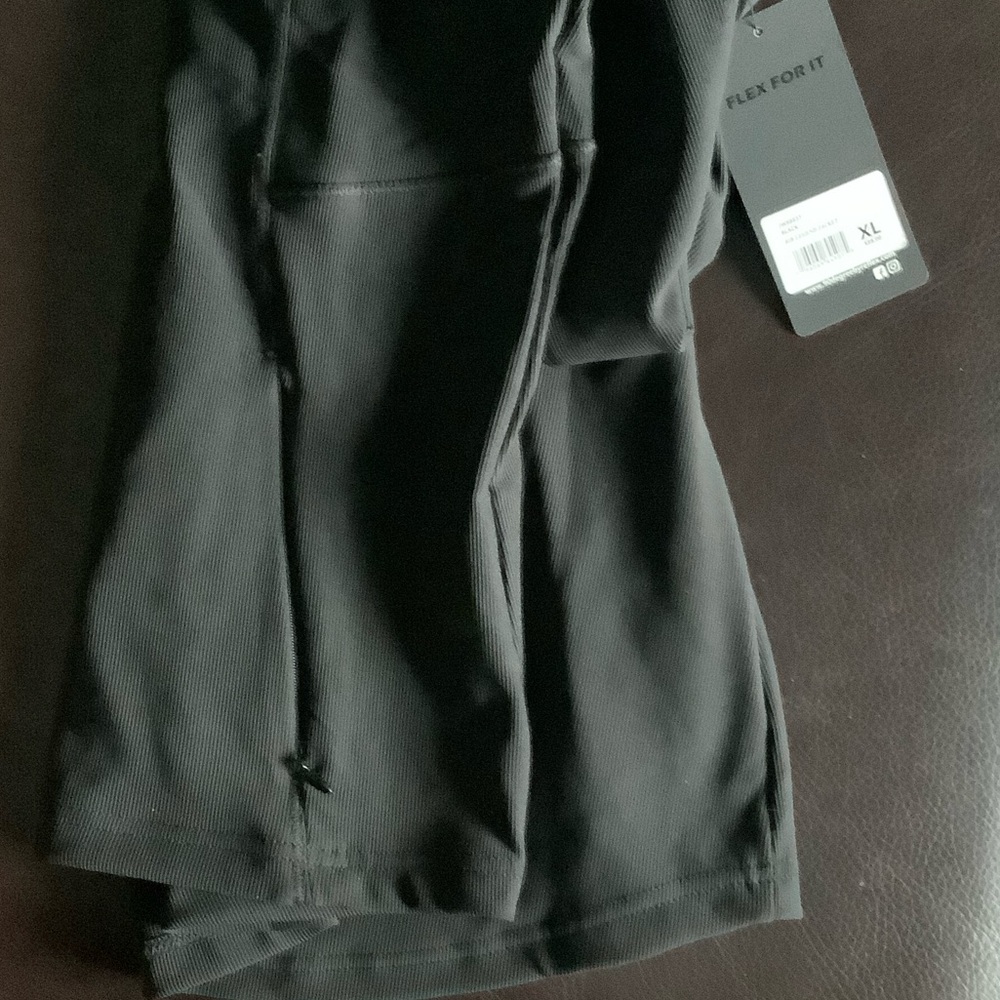 90 degrees by Reflex Zip-Up Black Jacket brand new with tags - XL - Picture 6 of 6